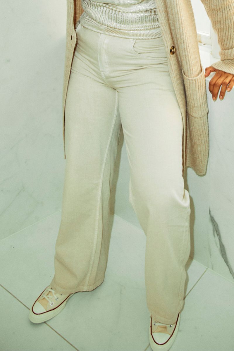 Cilla Pants | Moonbeam | Freequent Trousers