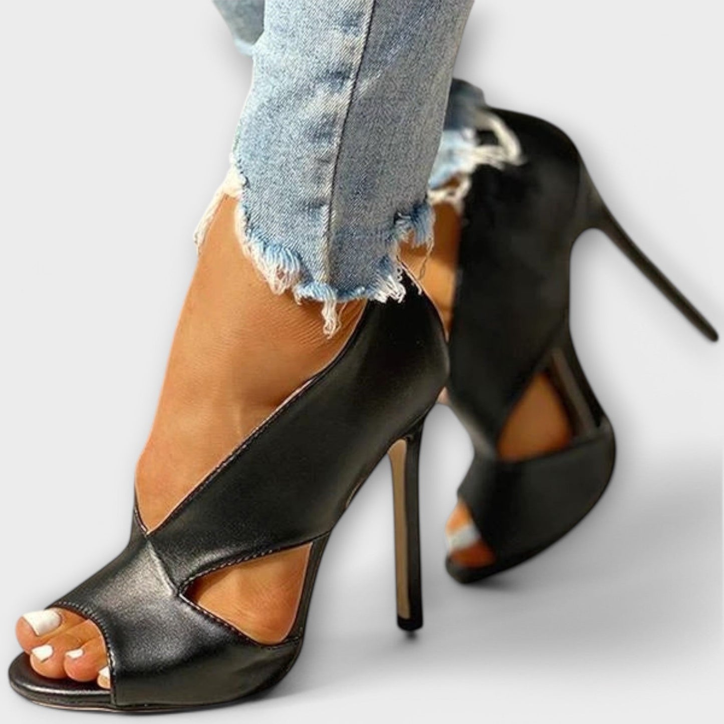 Stylish Orthopedic Sandals with Elegant Heel
