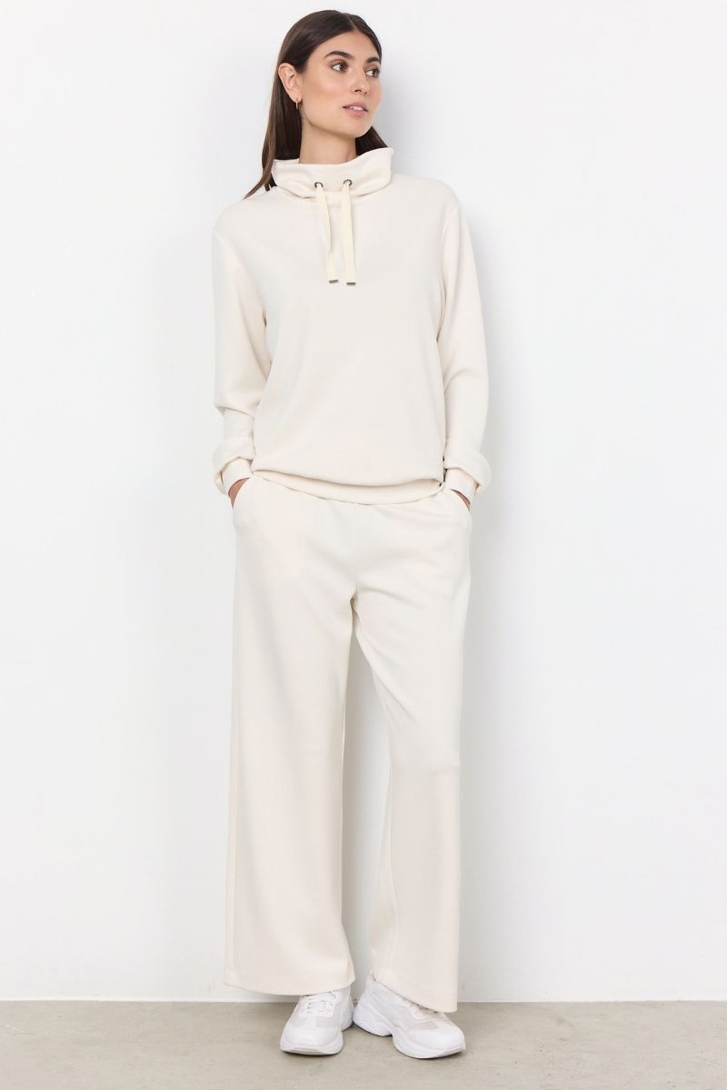Tini Wide-Leg Pants | Cream | Statebird Trousers