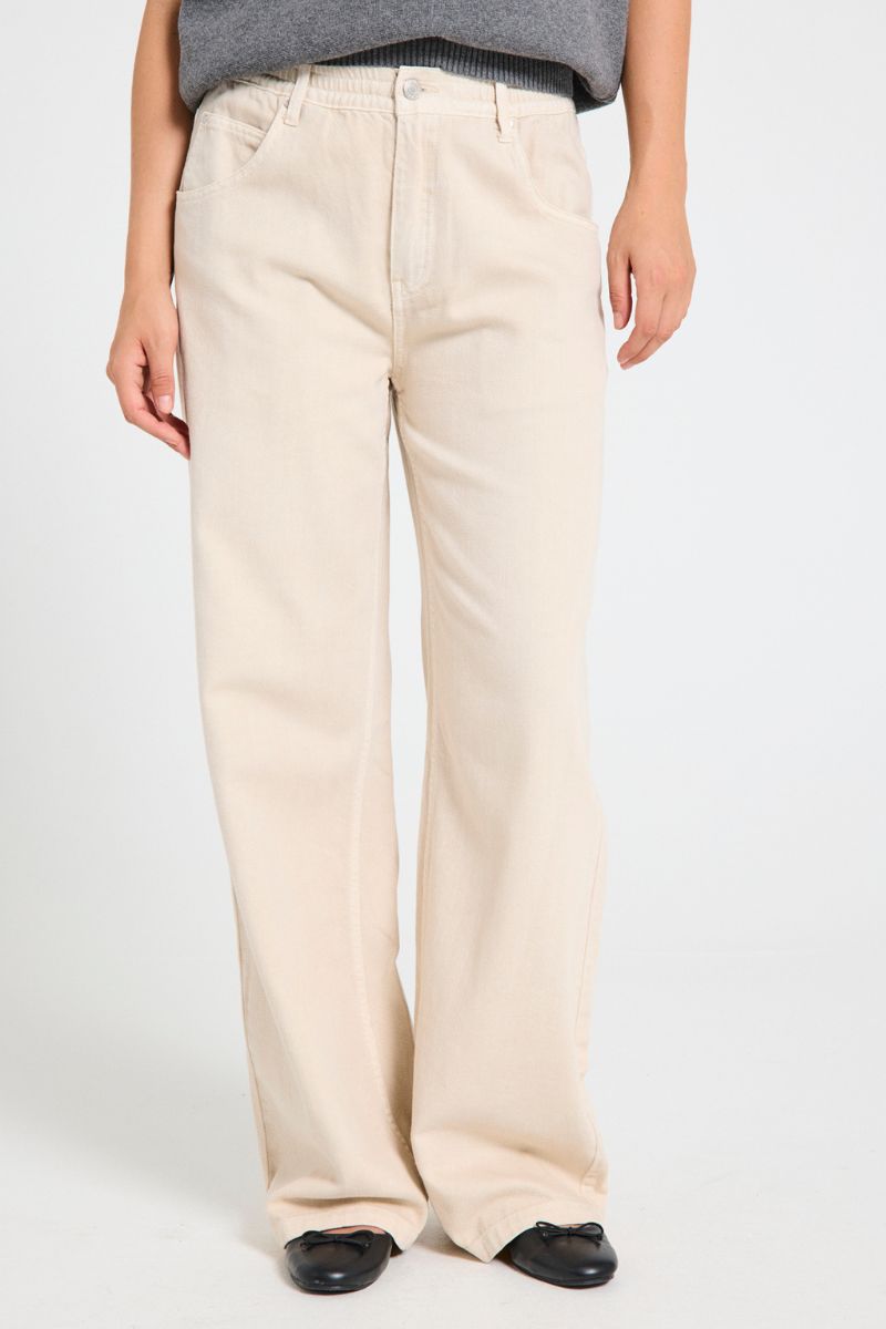 Cilla Pants | Moonbeam | Freequent Trousers