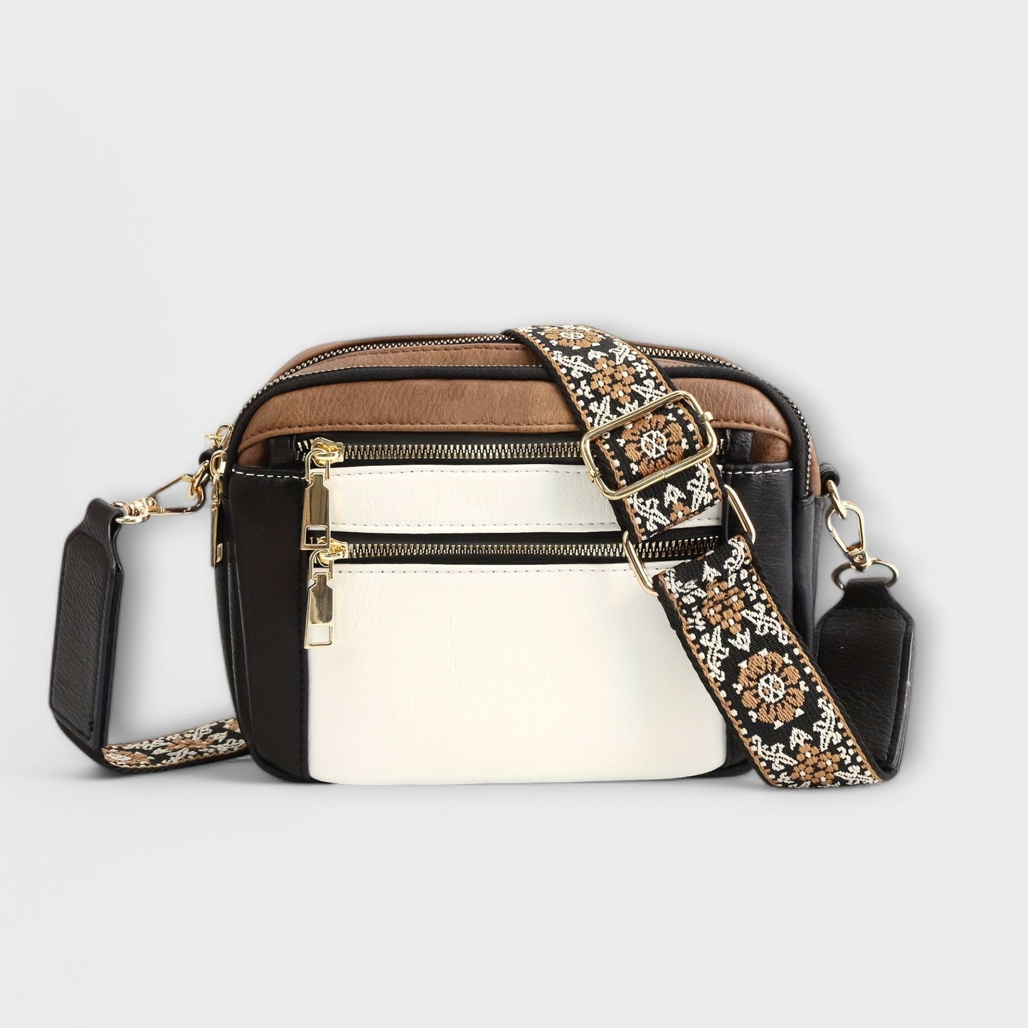 Lora. - Vegansk læder crossbody taske