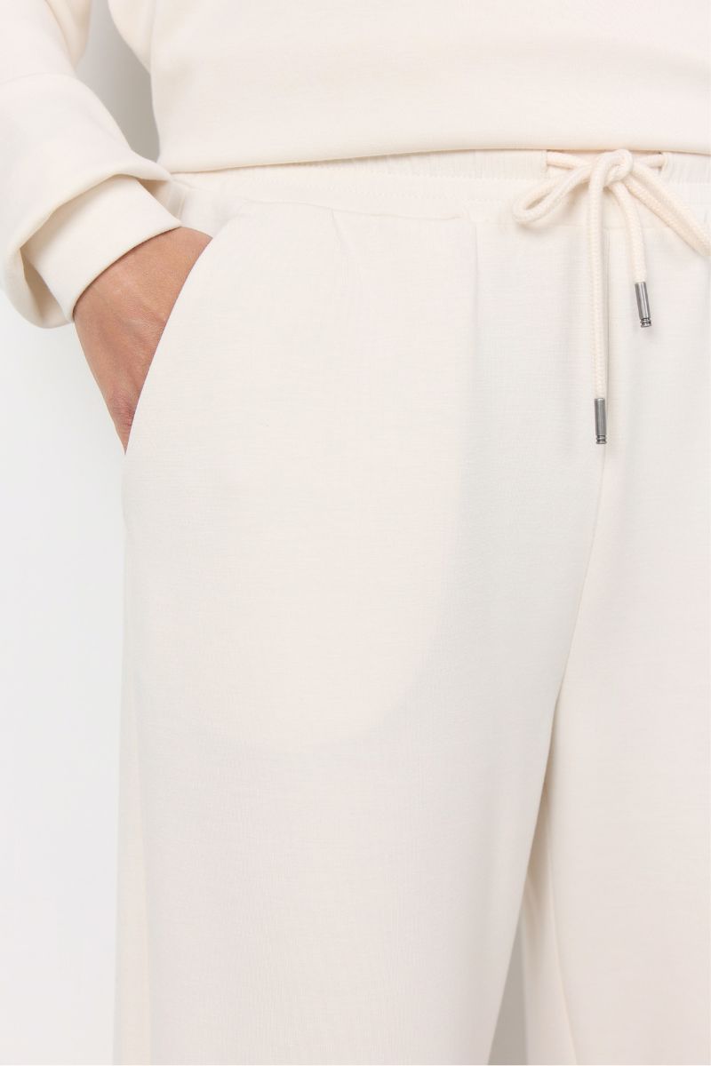 Tini Wide-Leg Pants | Cream | Statebird Trousers