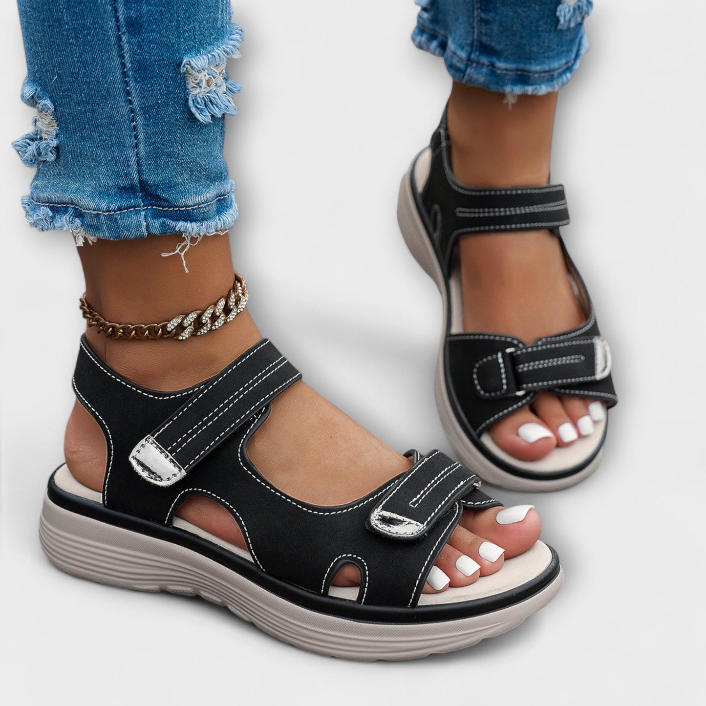 AirFlow – Åndbar damesandal for optimal komfort