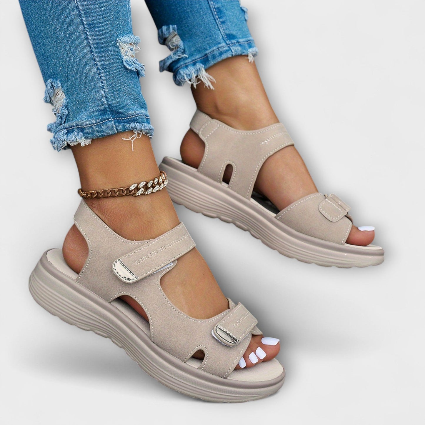 AirFlow – Åndbar damesandal for optimal komfort