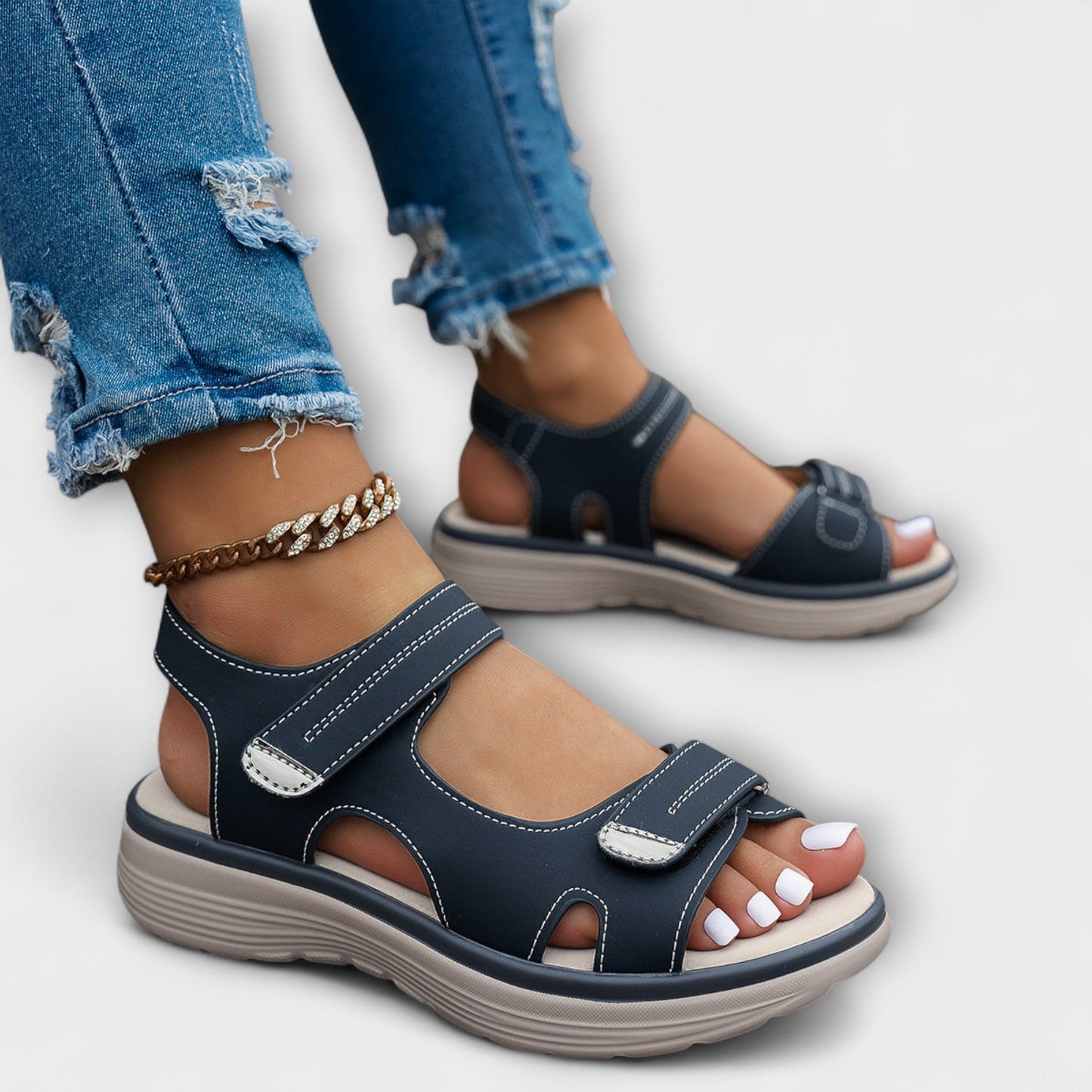 AirFlow – Åndbar damesandal for optimal komfort