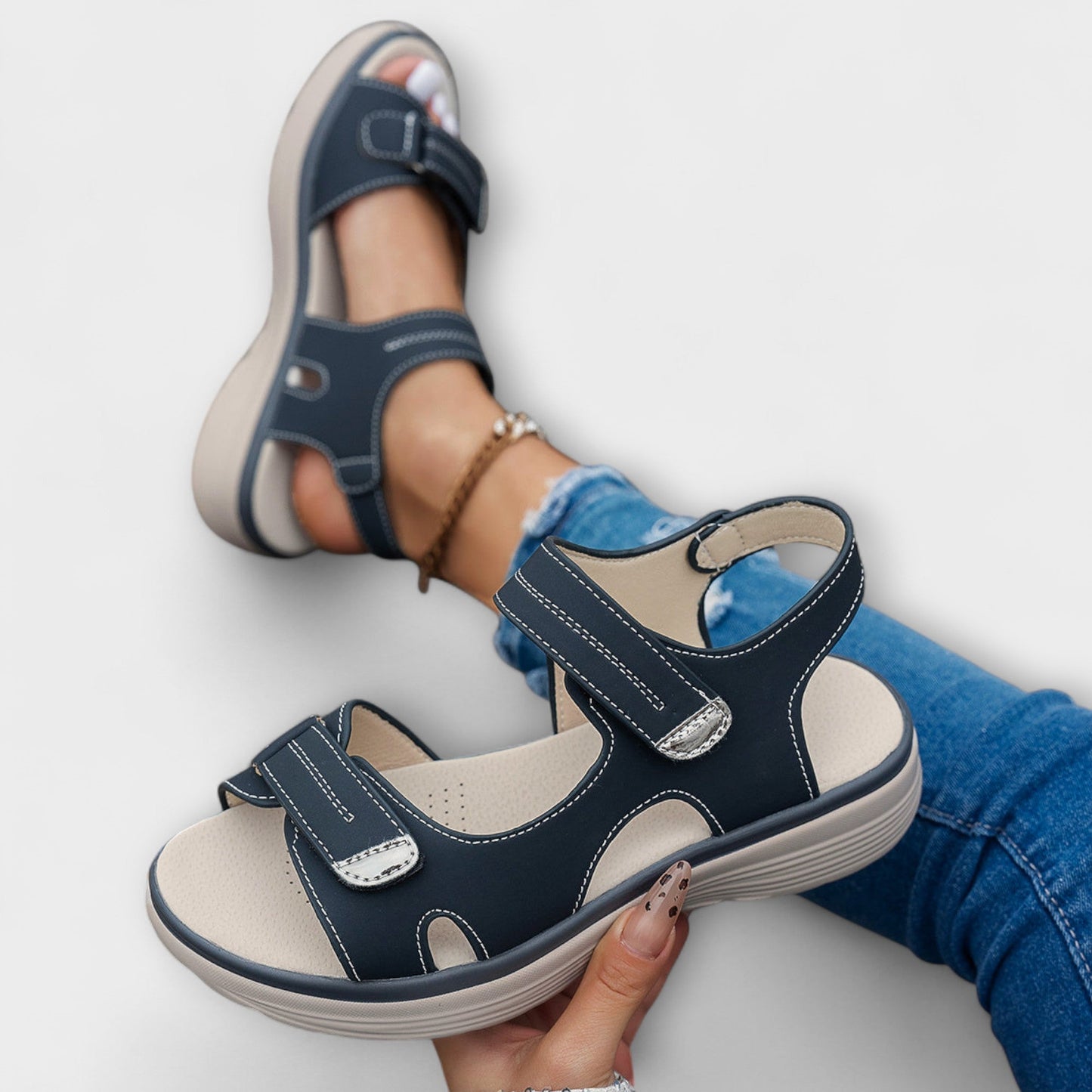 AirFlow – Åndbar damesandal for optimal komfort