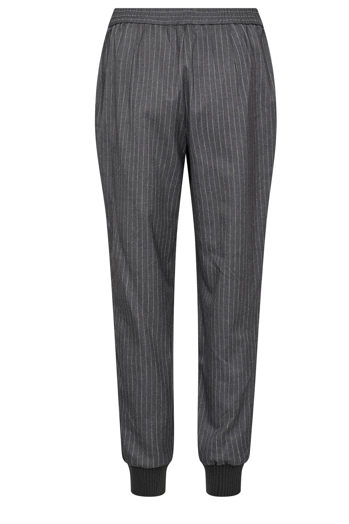 Co'couture Ida Pin Jog Pant 31106 | Medium Gray | Stylish Trousers