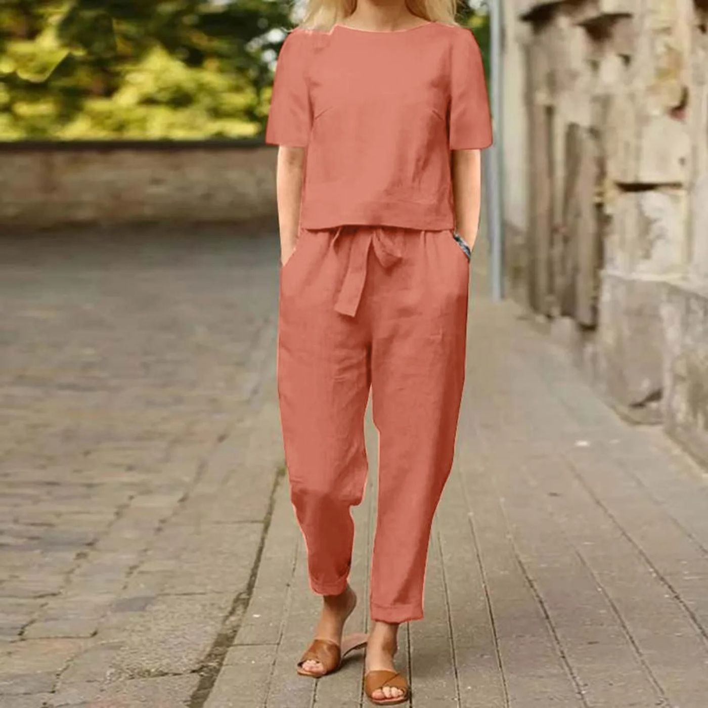 Dana | Chic Two-Piece Top and Pants Set