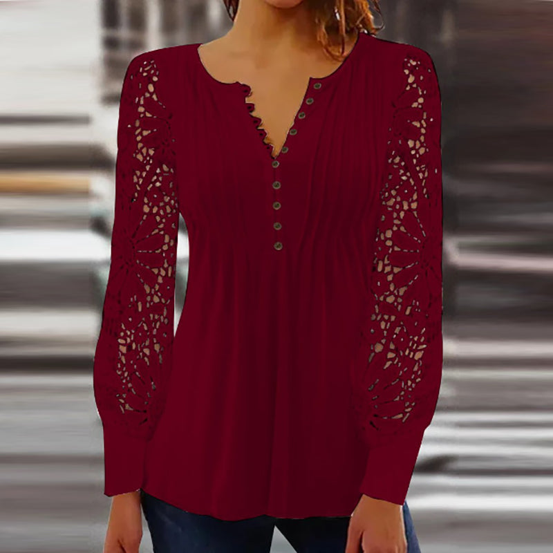 Kathy | Elegant Blouse with Long Sleeves