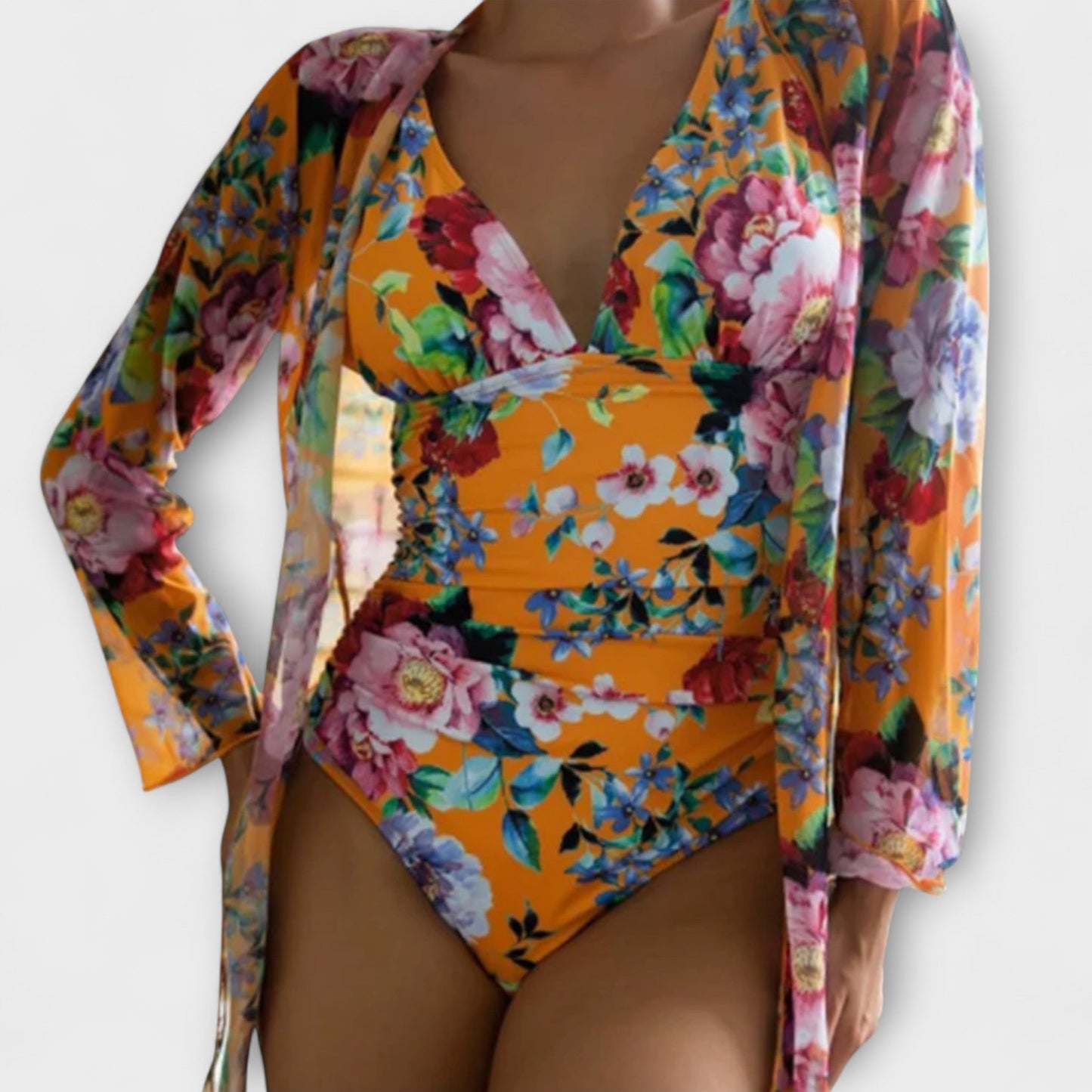 Linnea - Sommer-Badeanzug Set