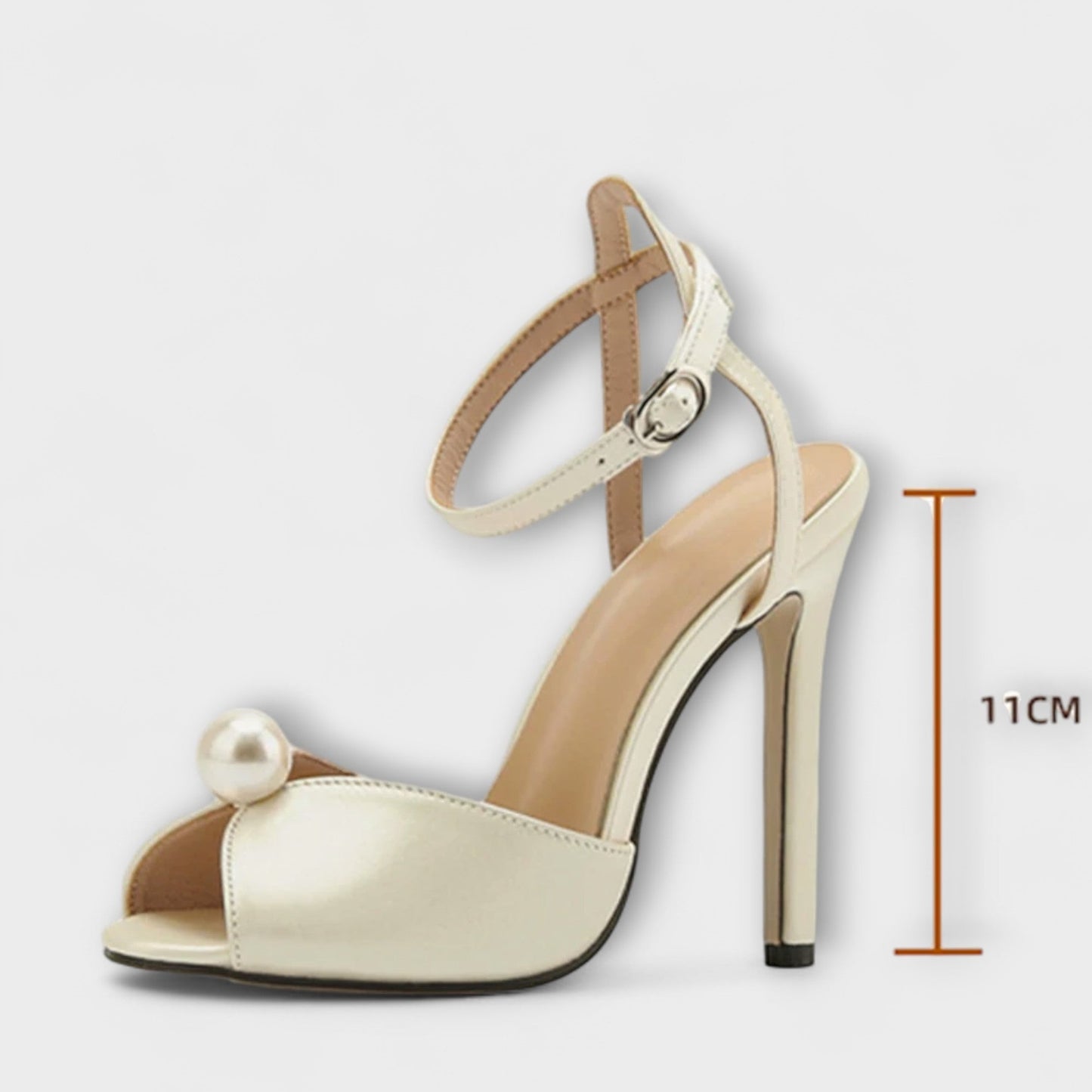 Liyke - Premium Comfort Silk Peep Toe