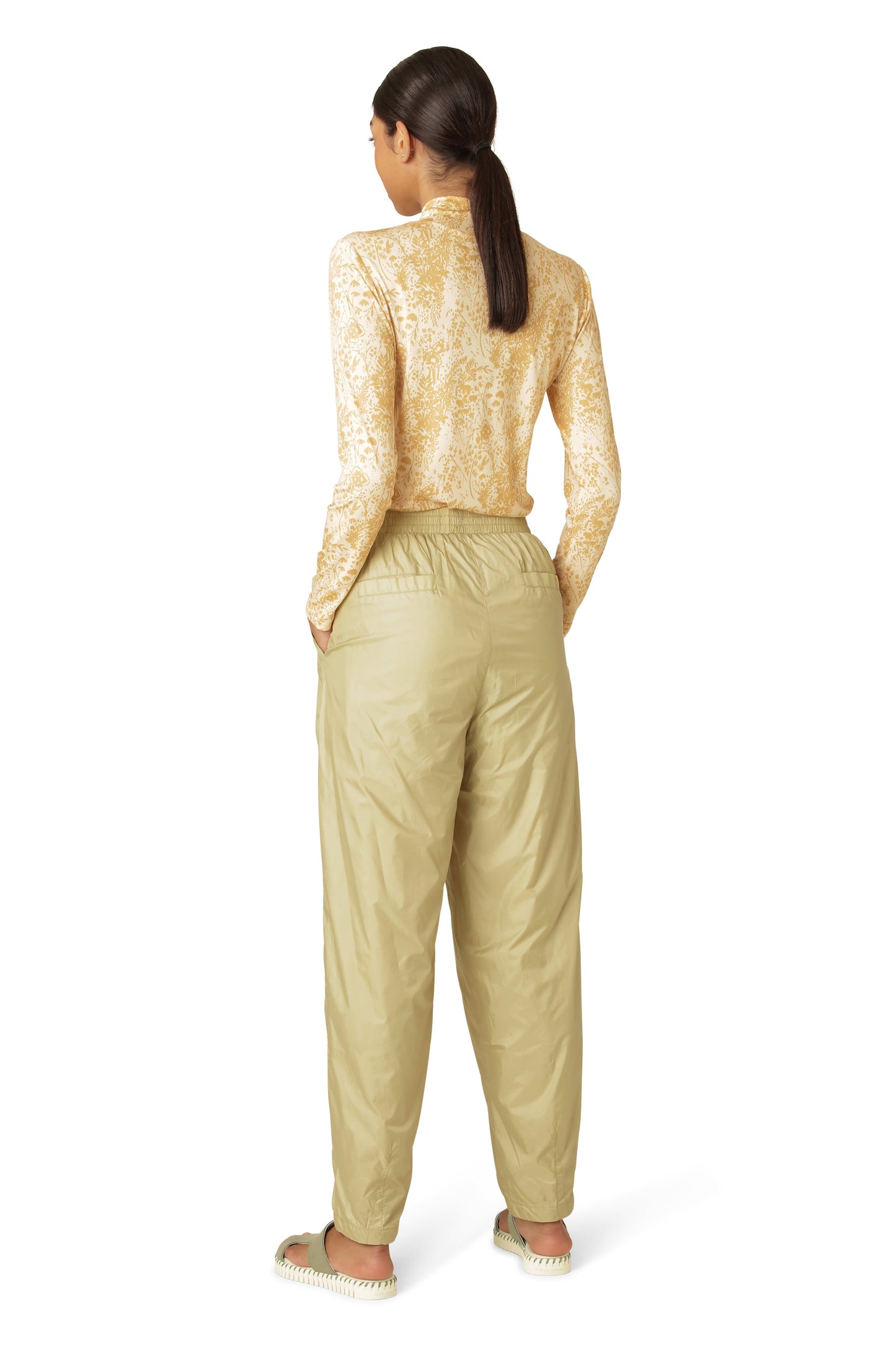 Ilse Jacobsen Walk10 Pants | Olive Grass