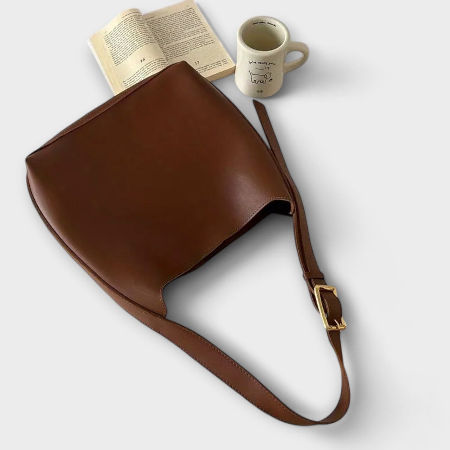 Lora – Chic Leather Shoulder Bag