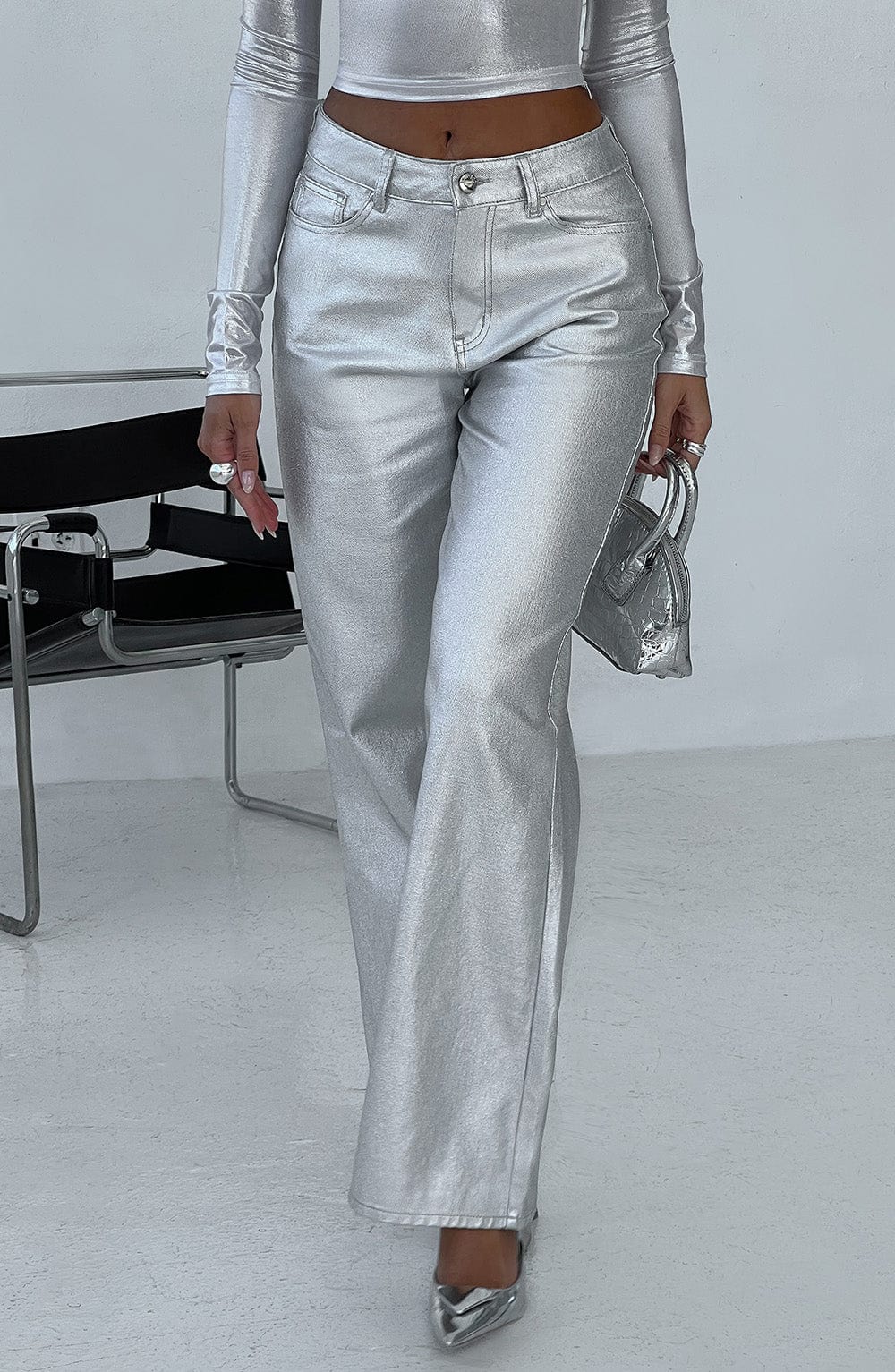 ALYRA Silver Pants