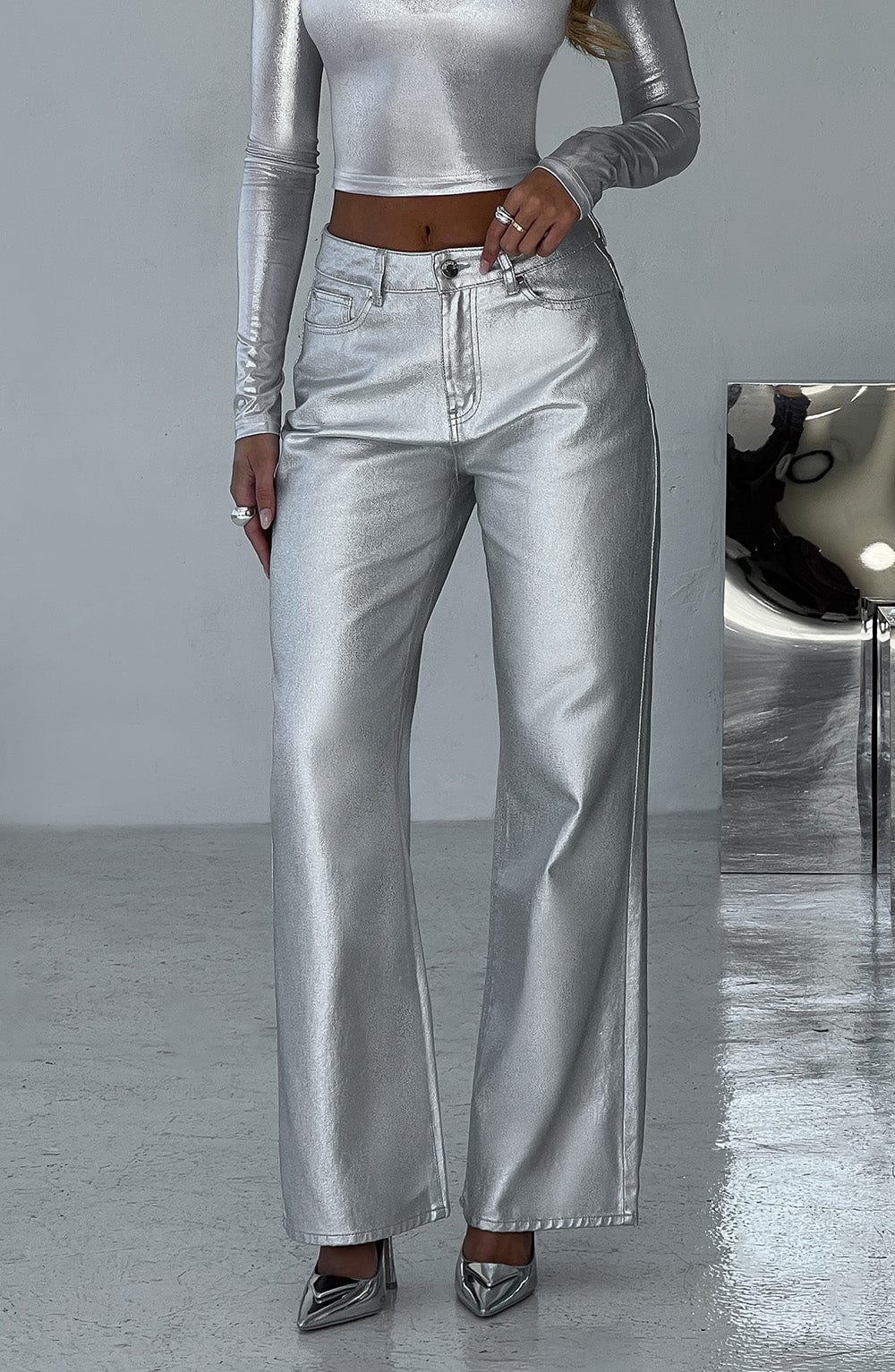 ALYRA Silver Pants