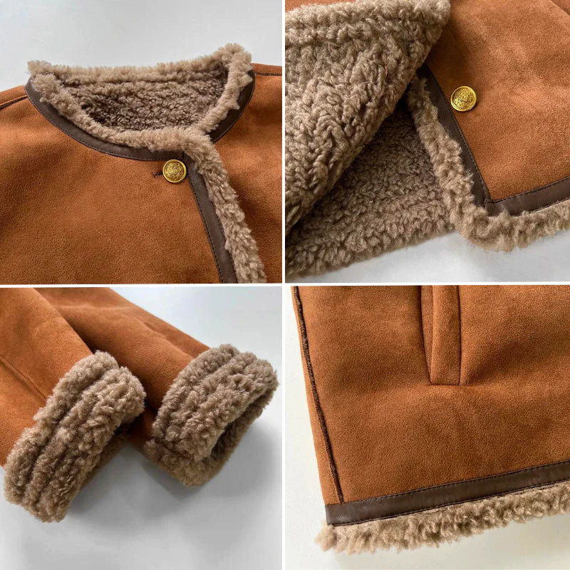 Milou™ | Elegant Jakke med Sherpa-for