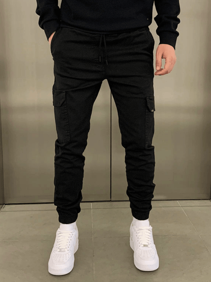 Laurent | Tailored Slim Fit Cargo Joggers