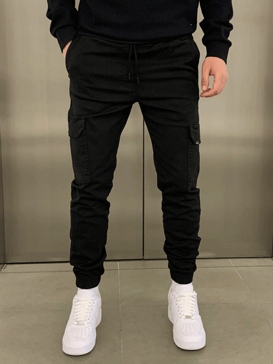 Laurent | Tailored Slim Fit Cargo Joggers