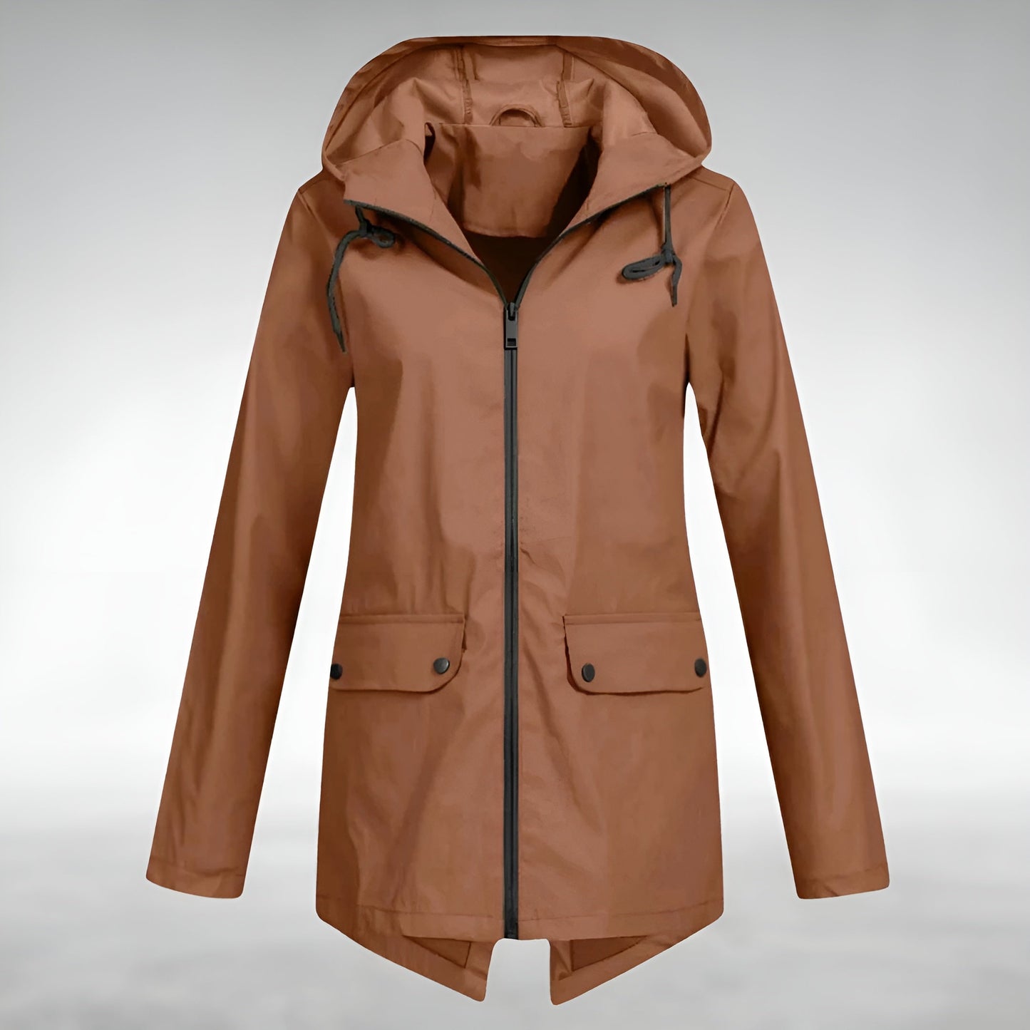 Birgitte™ | Vandafvisende Jakke med Hætte