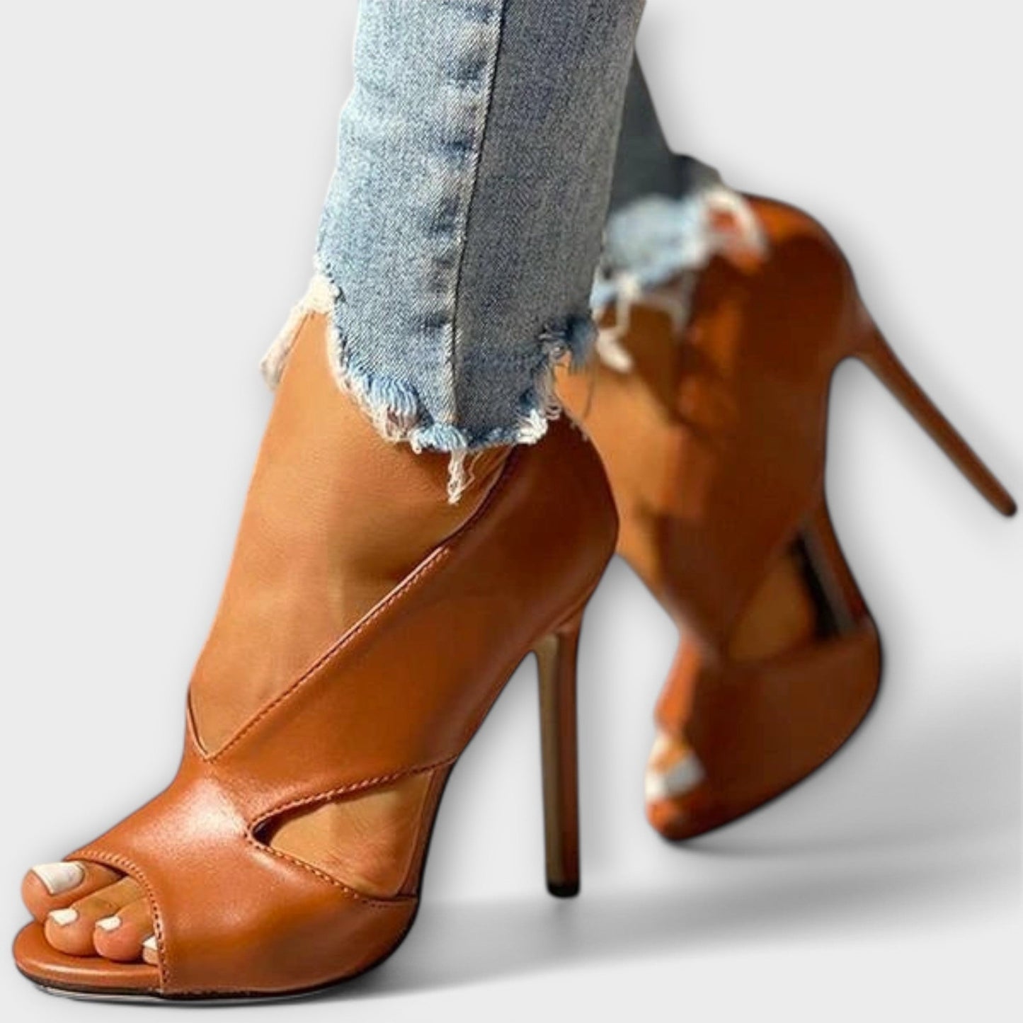 Stylish Orthopedic Sandals with Elegant Heel