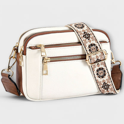 Lora. - Vegansk læder crossbody taske