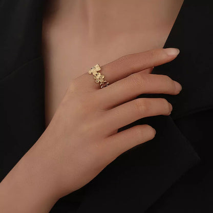 THALIREINE™ – 18K Gold Ring for Women