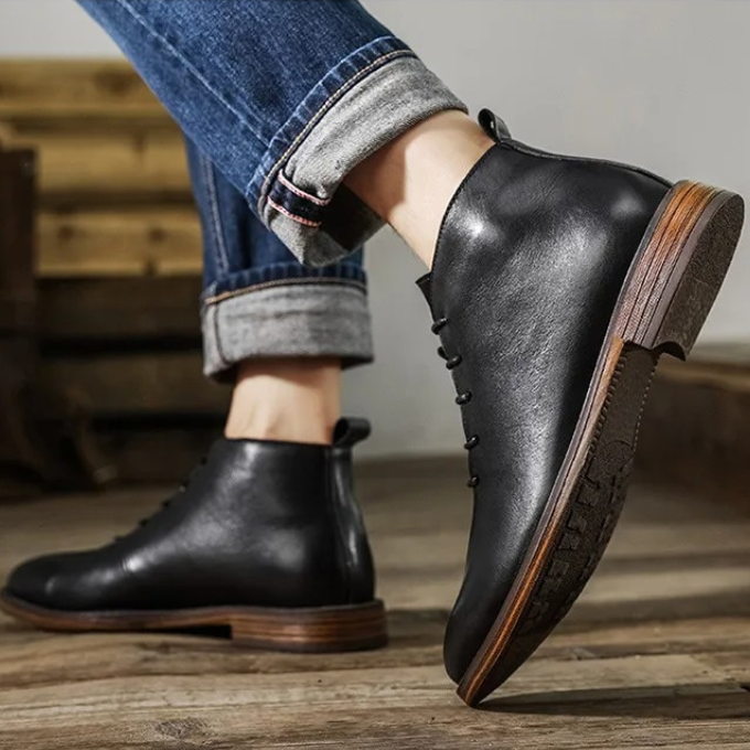 Bradford™ | Leather Boot