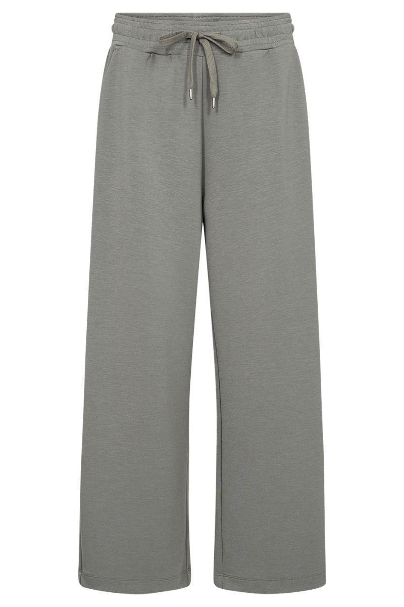 Tini Wide-Leg Pants | Army Green | Statebird Trousers
