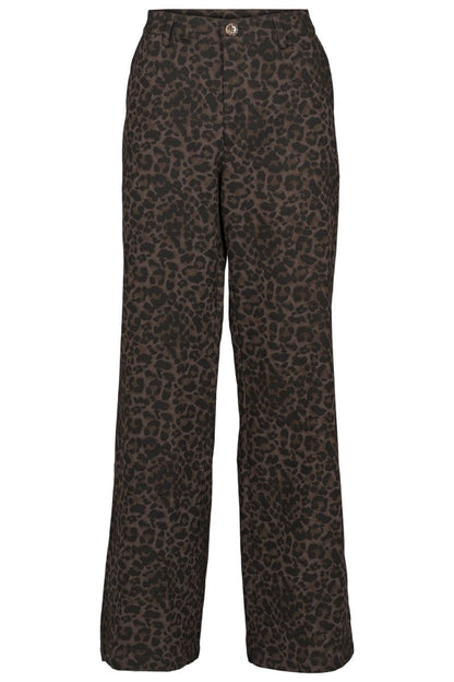 Anna Leopard Print Pants | Prepair