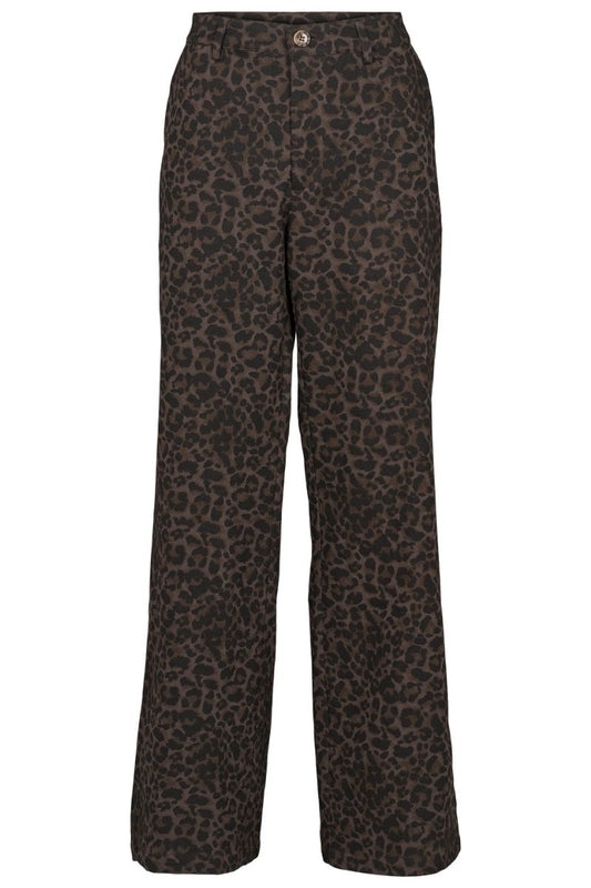 Anna Leopard Print Pants | Prepair