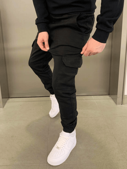 Laurent | Tailored Slim Fit Cargo Joggers