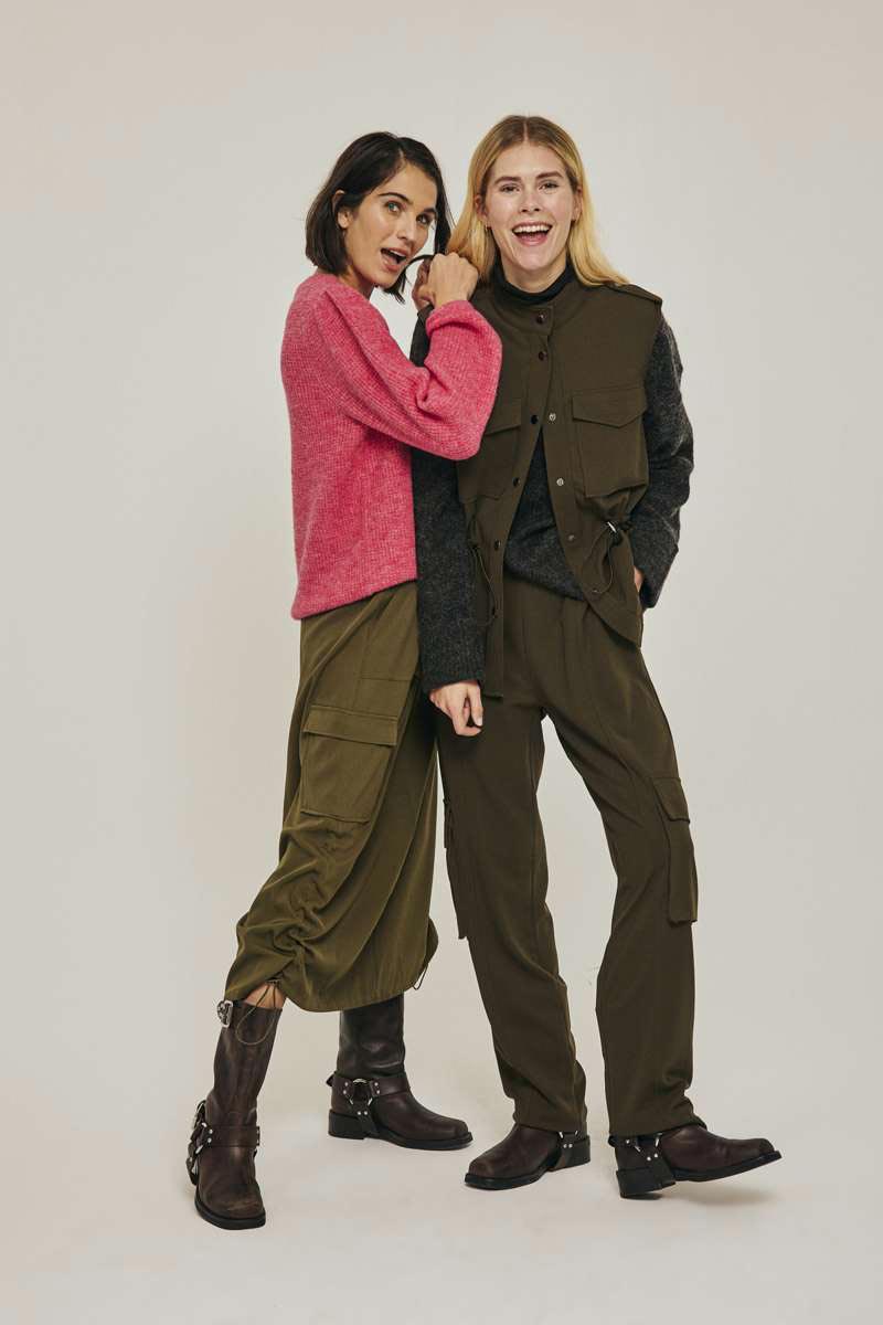 Freequent Olive Night Mivan Pants