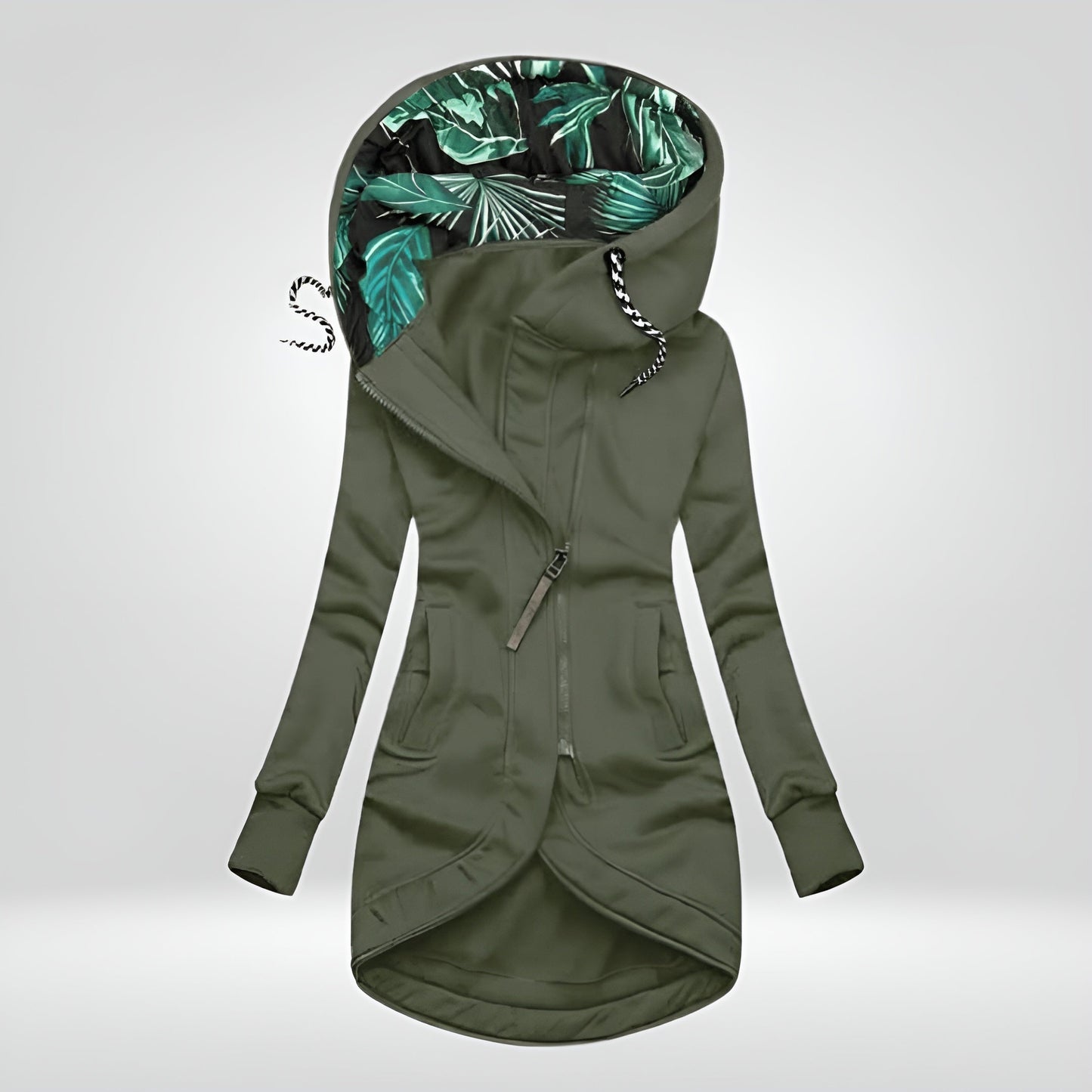 Aysha™ | Elegant Long Hoodie Jacket