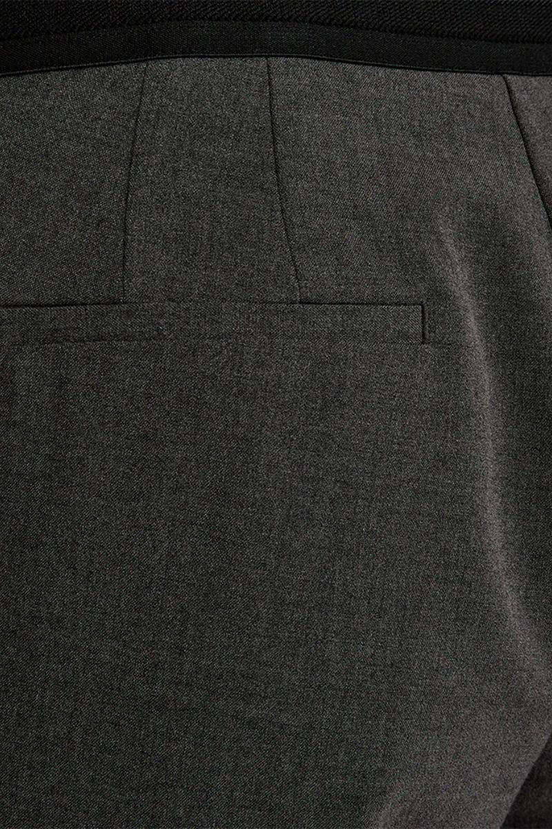 Mabely 204262 Pants | Dark Gray Melange | Freequent Trousers