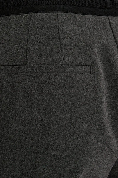 Mabely 204262 Pants | Dark Gray Melange | Freequent Trousers