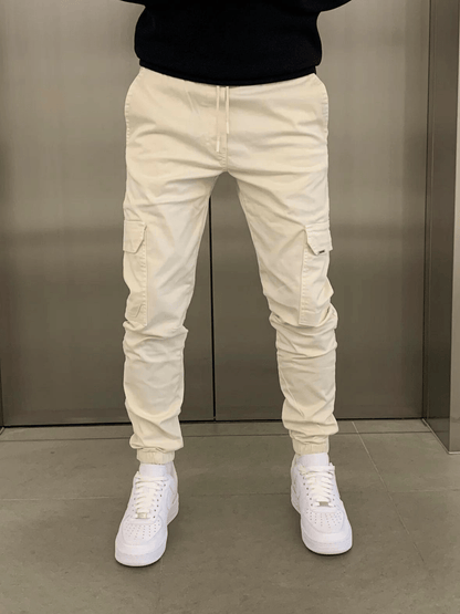 Laurent | Tailored Slim Fit Cargo Joggers