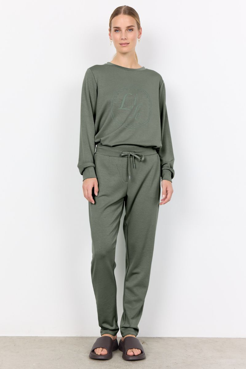 Statebird Tini Sweatpants | Army Green