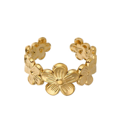 THALIREINE™ – 18K Gold Ring for Women