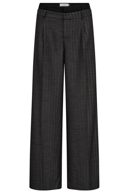 Tailor Mix Pants 204935 | Medium Grey Melange | Trousers by Copenhagen Muse