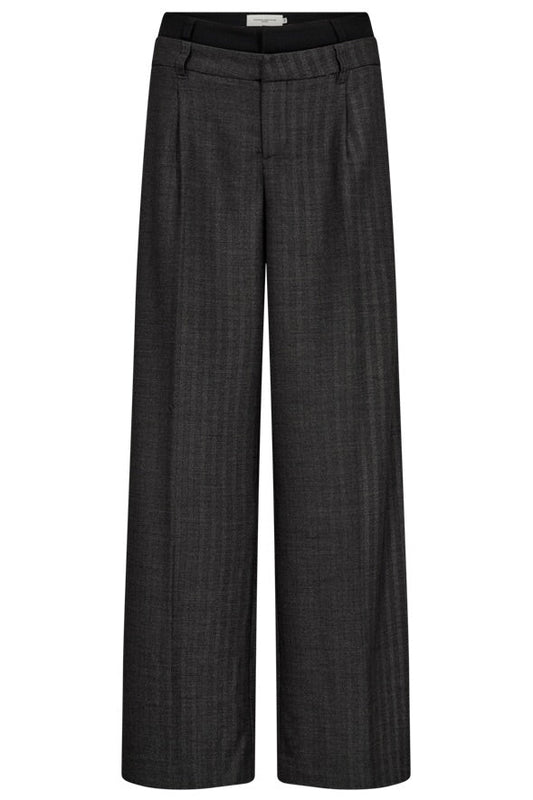 Tailor Mix Pants 204935 | Medium Grey Melange | Trousers by Copenhagen Muse
