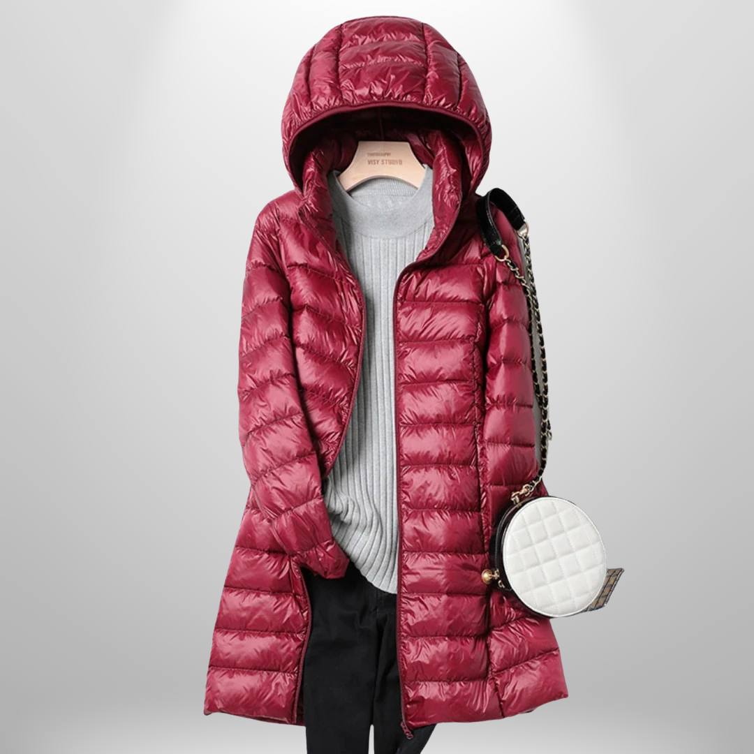 Sophie™ | Ultra-Lightweight Hooded Down Jacket