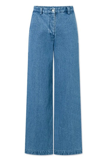 Porter Pants | Blue | Trousers by Nue Notes