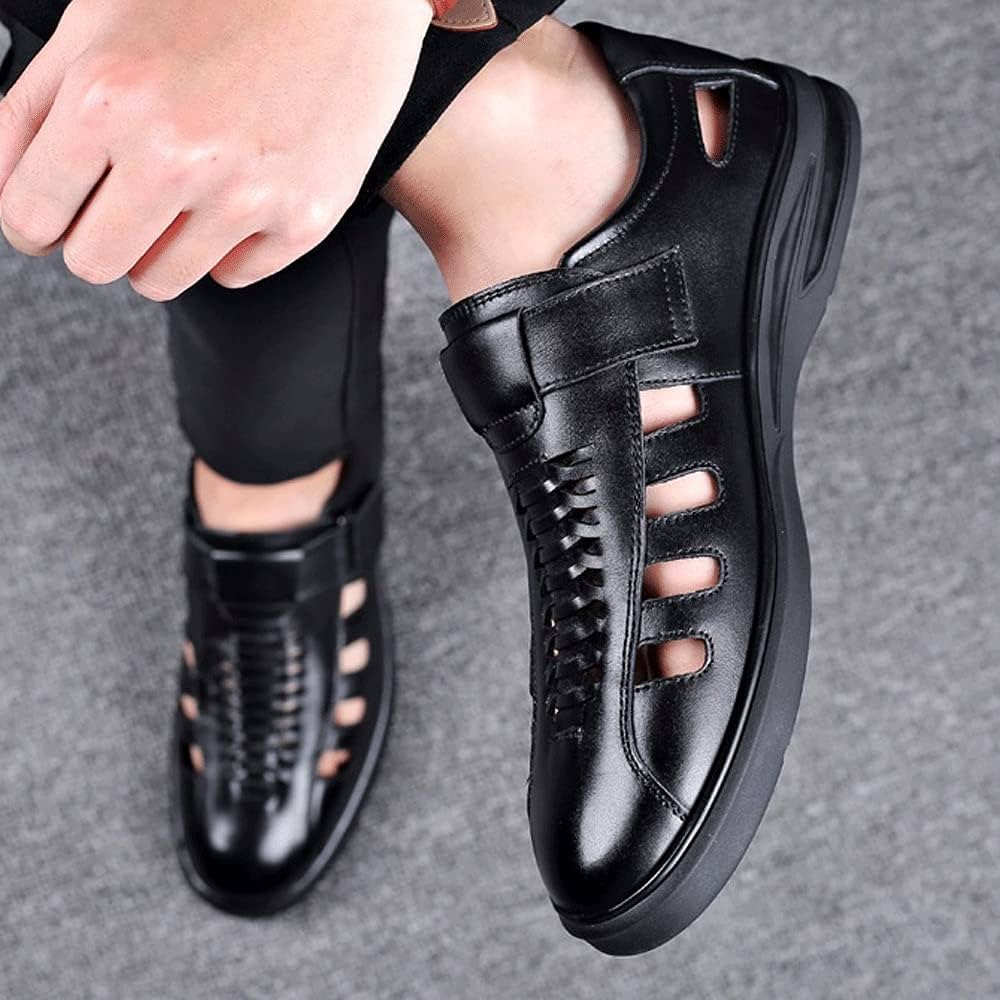 Steffen | Brune Læder Sport Sandaler" can be rewritten as "Steffen | Brown Leather Sport Sandals.