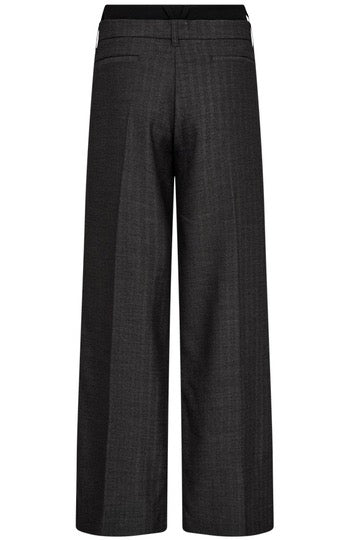 Tailor Mix Pants 204935 | Medium Grey Melange | Trousers by Copenhagen Muse