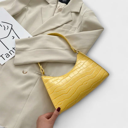 Lora - Gl shiny Leather Bag