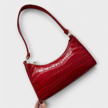 Lora - Gl shiny Leather Bag
