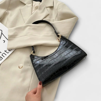 Lora - Gl shiny Leather Bag