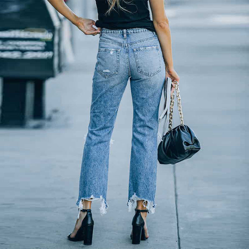 GIADA Revnet Raw Edge Jeans