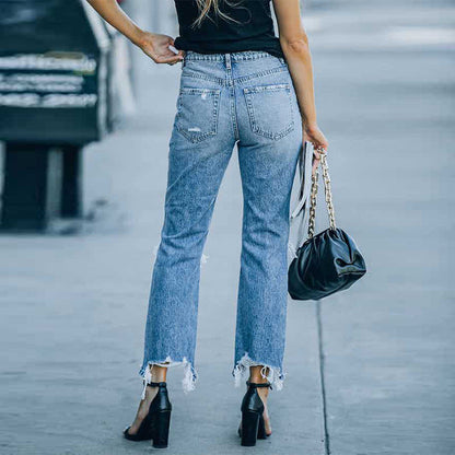 GIADA Revnet Raw Edge Jeans