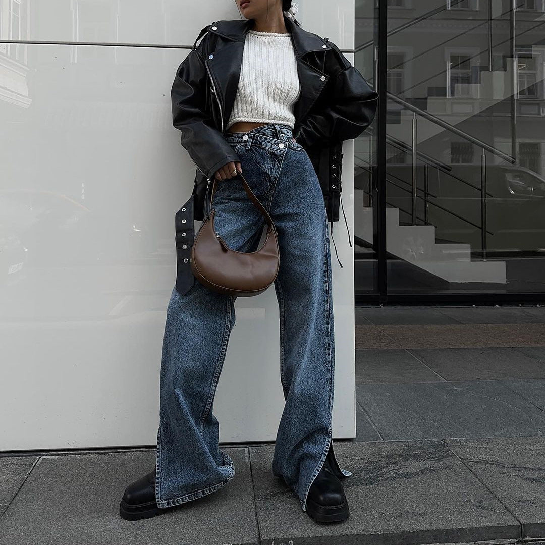 Diva - High-Waisted Jeans